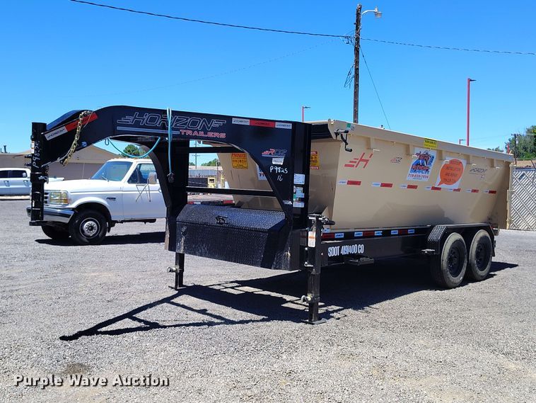 image for item ED0168 2025 Horizon RDZGN-16' 8K roll-off trailer