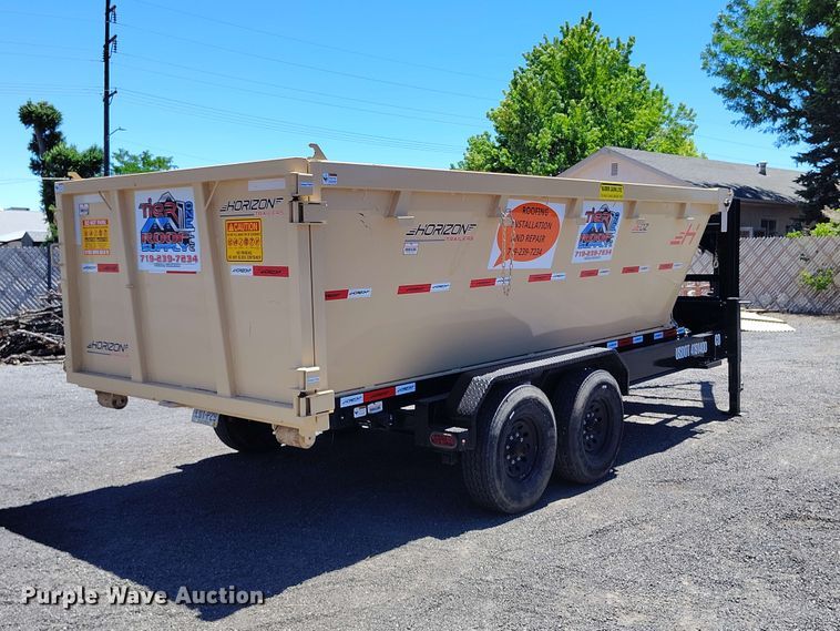 image for item ED0168 2025 Horizon RDZGN-16' 8K roll-off trailer