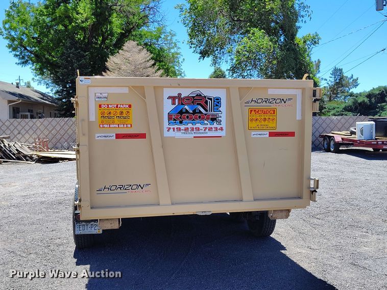 image for item ED0168 2025 Horizon RDZGN-16' 8K roll-off trailer