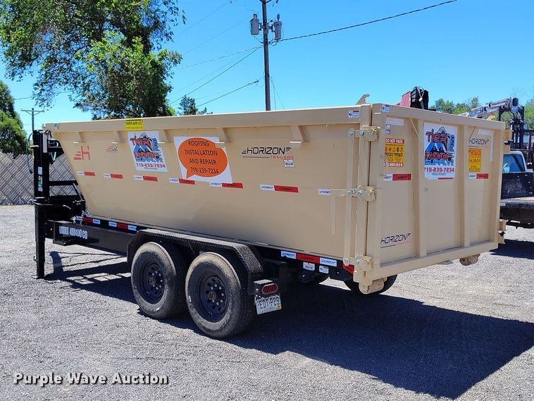 image for item ED0168 2025 Horizon RDZGN-16' 8K roll-off trailer