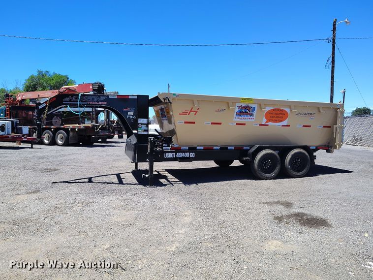 image for item ED0168 2025 Horizon RDZGN-16' 8K roll-off trailer