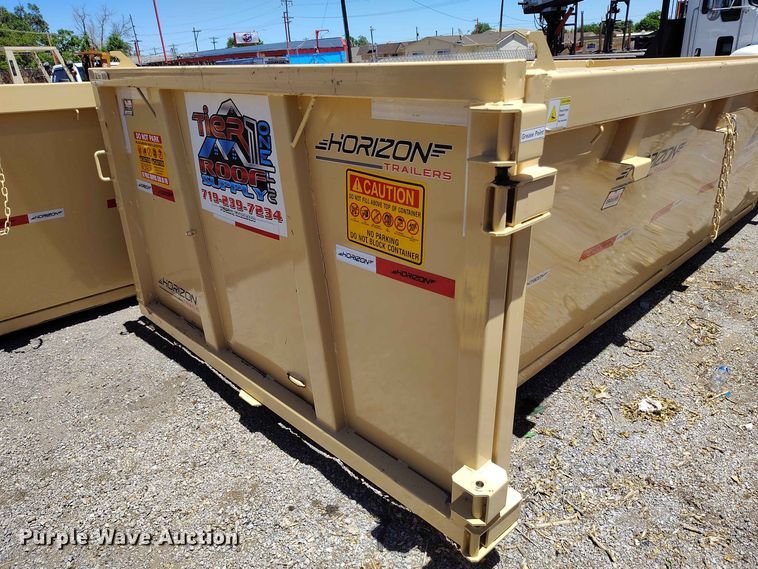 image for item ED0168 2025 Horizon RDZGN-16' 8K roll-off trailer