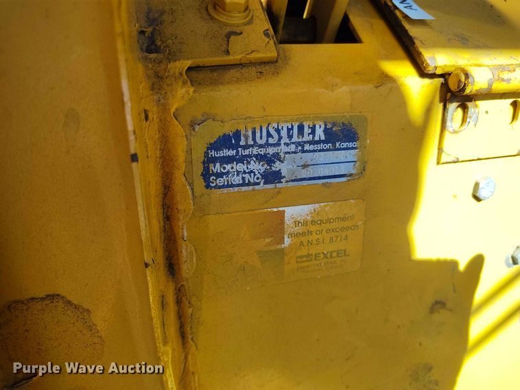 image for item ED0169 2000 Hustler 925008 lawn mower