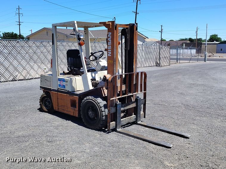image for item ED0172 Nissan forklift
