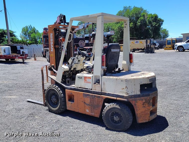 image for item ED0172 Nissan forklift