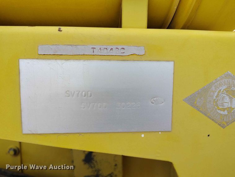 image for item ED0175 1995 Sakai SV70D single drum vibratory roller
