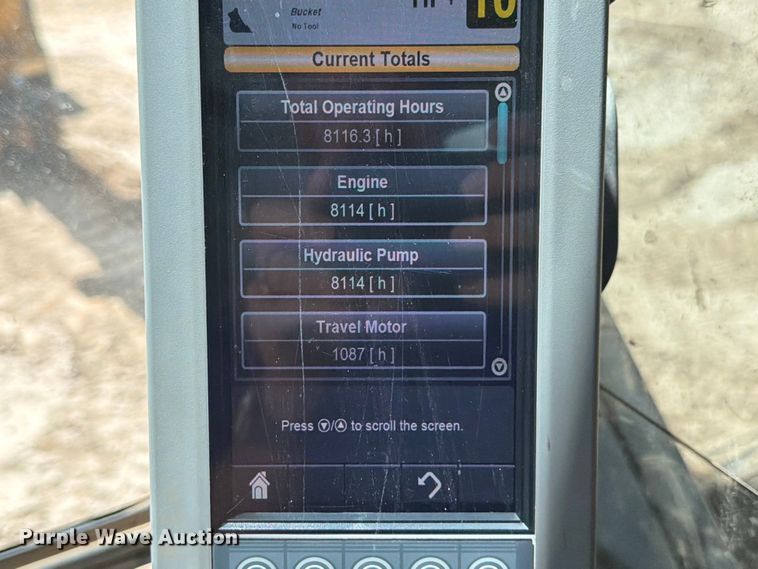 image for item ED5329 2016 Caterpillar 323FL excavator
