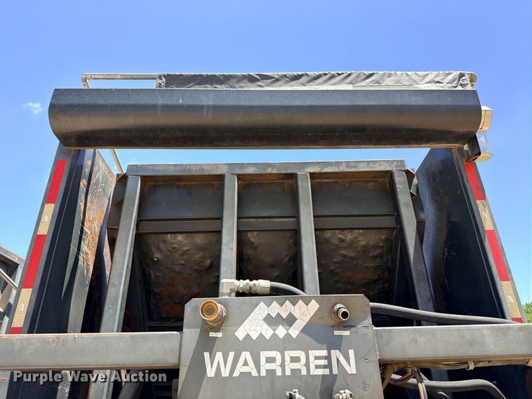 image for item ED5392 2011 Warren WHDT3996-2-SS-P ejector trailer