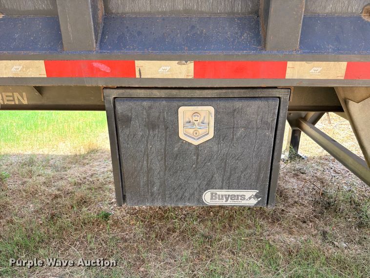 image for item ED5392 2011 Warren WHDT3996-2-SS-P ejector trailer
