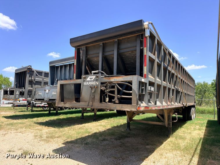 image for item ED5393 2011 Warren WHDT3996-2-SS-P ejector trailer