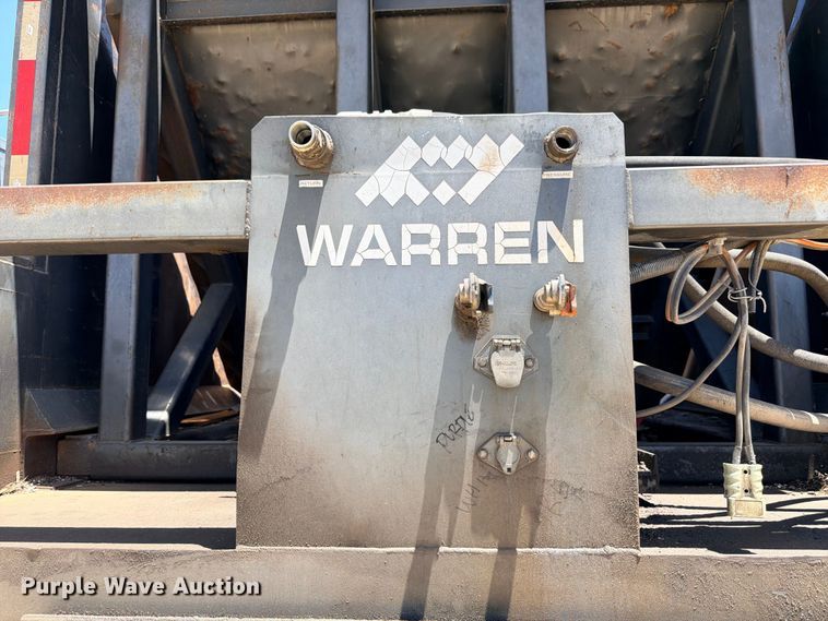 image for item ED5393 2011 Warren WHDT3996-2-SS-P ejector trailer