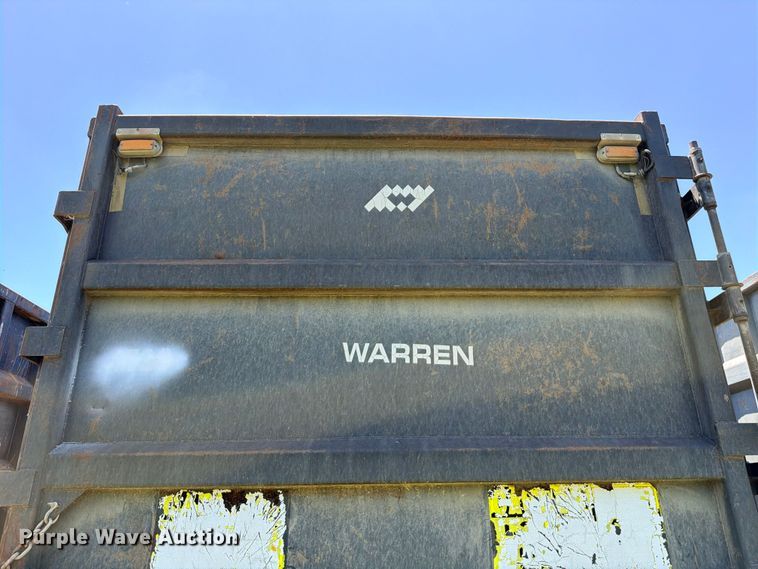 image for item ED5393 2011 Warren WHDT3996-2-SS-P ejector trailer