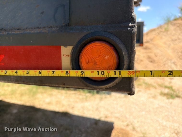 image for item ED5393 2011 Warren WHDT3996-2-SS-P ejector trailer