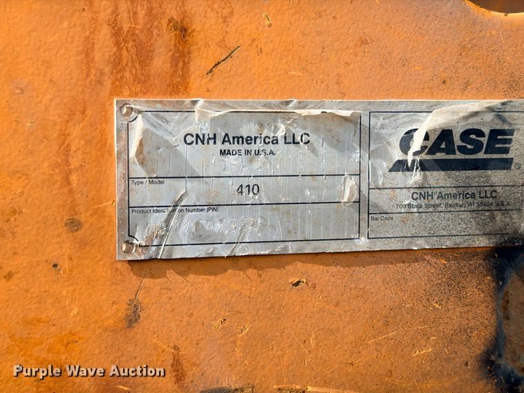 image for item ED5406 2010 Case 410 skid steer loader