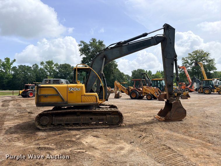 image for item ED5409 2008 John Deere 120D excavator