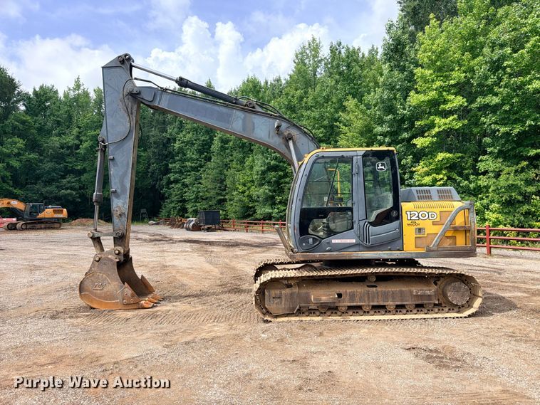 image for item ED5409 2008 John Deere 120D excavator