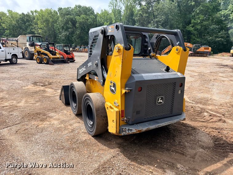 image for item ED5410 2018 John Deere 318G skid steer loader