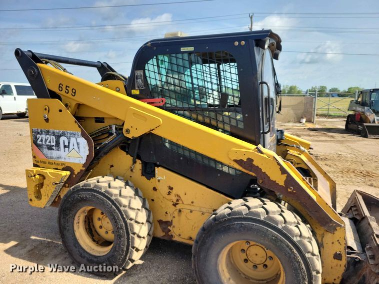 image for item EE1105 2014 Caterpillar 272D skid steer loader