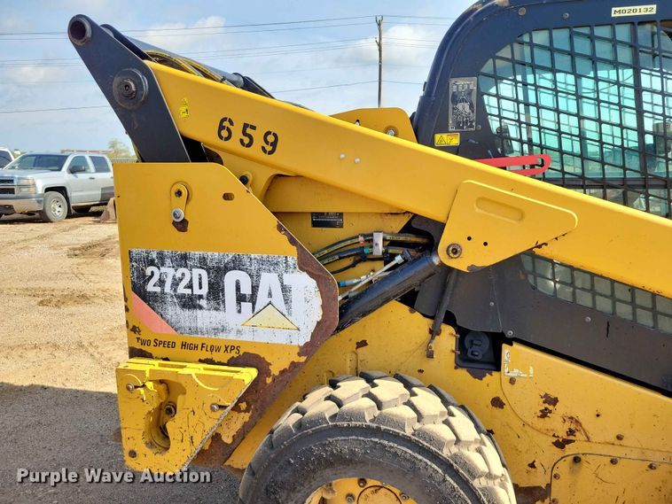image for item EE1105 2014 Caterpillar 272D skid steer loader