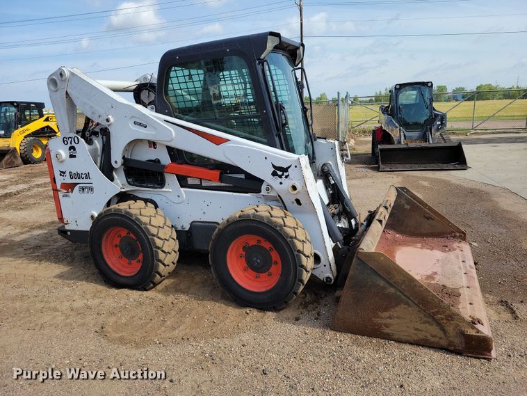 image for item EE1106 2020 Bobcat S770 skid steer loader
