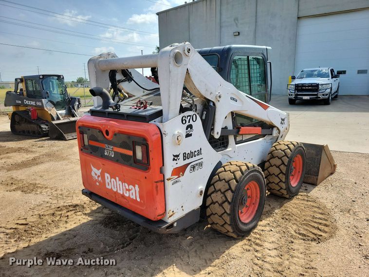 image for item EE1106 2020 Bobcat S770 skid steer loader