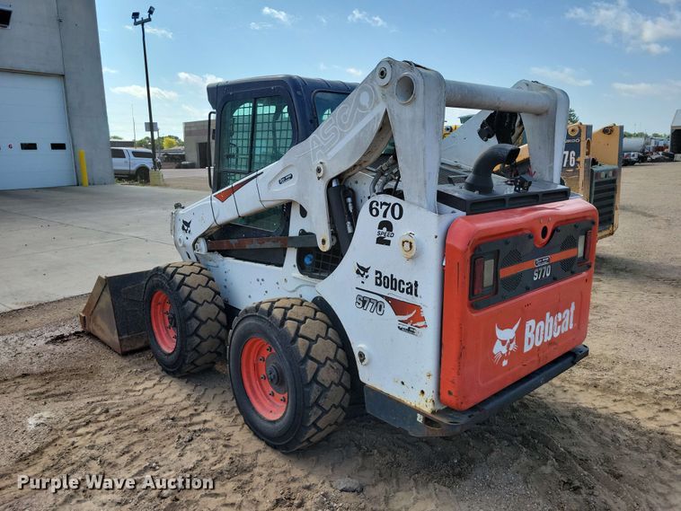 image for item EE1106 2020 Bobcat S770 skid steer loader