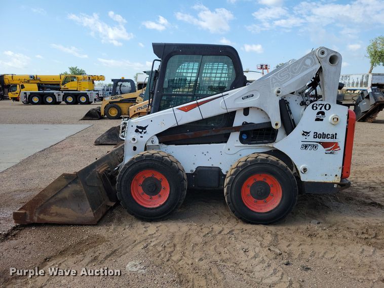 image for item EE1106 2020 Bobcat S770 skid steer loader