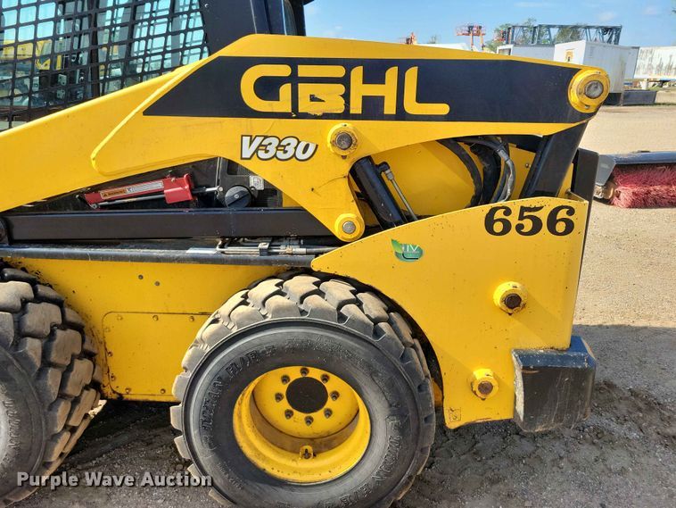 image for item EE1108 2019 Gehl V330 skid steer loader