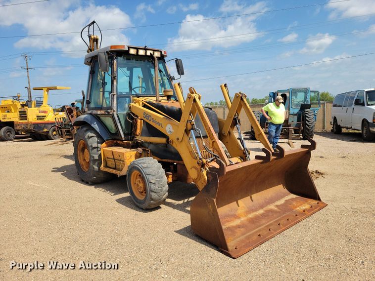image for item EE1109 1997 Case 580 Super L backhoe