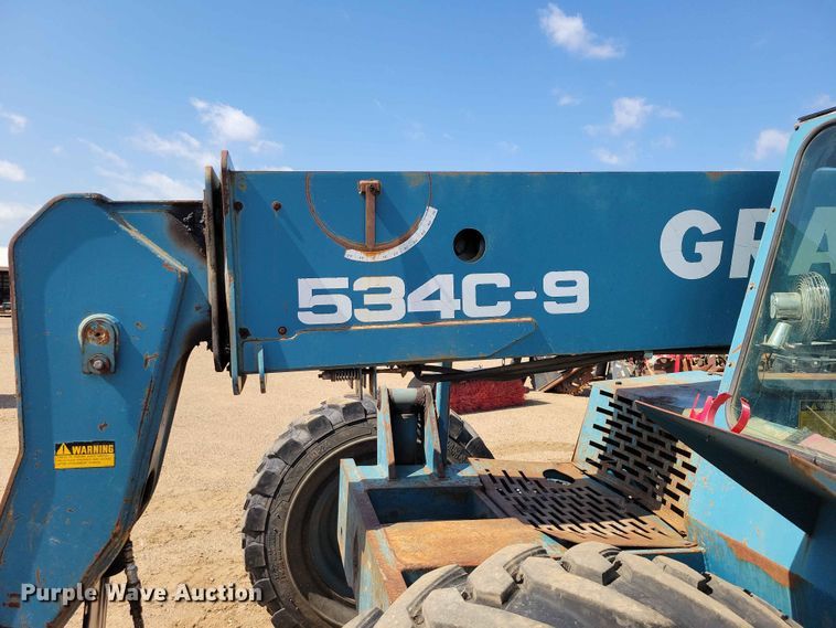 image for item EE1112 1995 Gradall 534C-9 telehandler