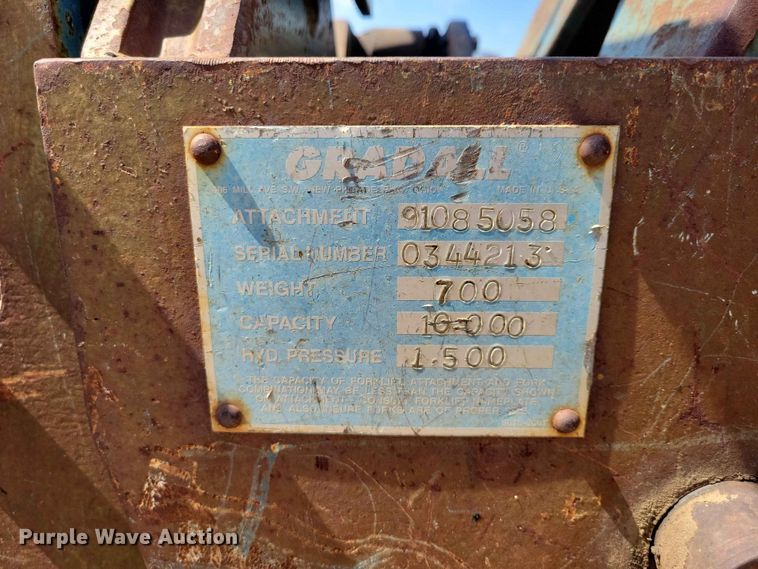 image for item EE1112 1995 Gradall 534C-9 telehandler