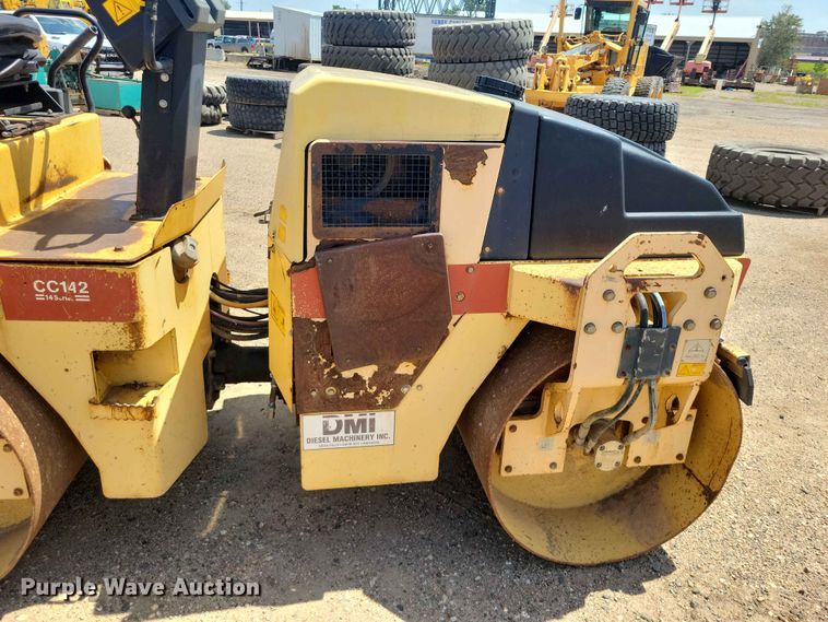 image for item EE1115 2008 Dynapac CC142 double drum vibratory roller