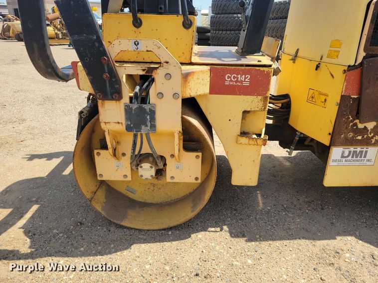image for item EE1115 2008 Dynapac CC142 double drum vibratory roller
