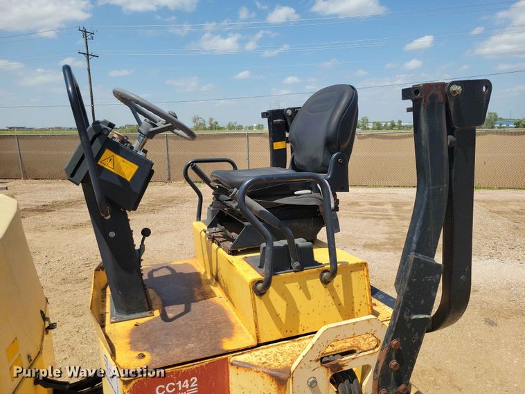 image for item EE1115 2008 Dynapac CC142 double drum vibratory roller