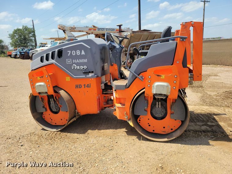 image for item EE1116 2020 Hamm HD14i double drum vibratory roller