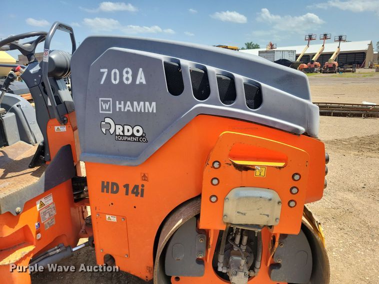 image for item EE1116 2020 Hamm HD14i double drum vibratory roller