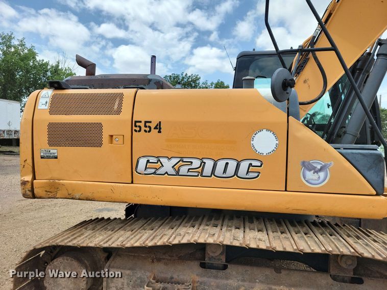 image for item EE1118 2012 Case CX210C excavator