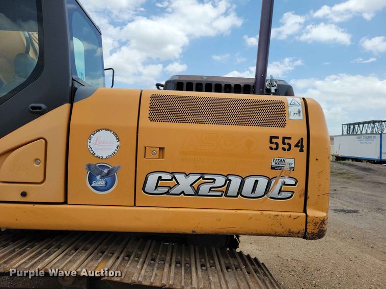 image for item EE1118 2012 Case CX210C excavator