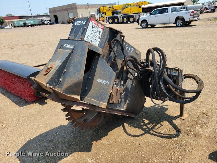 image for item EE1144 2011 Bobcat WS18 skid steer rock saw