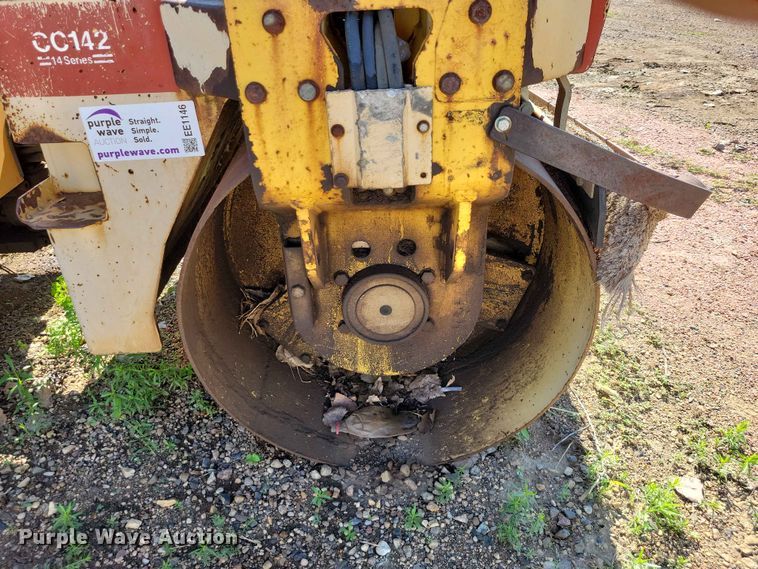 image for item EE1146 2001 Dynapac CC142 double drum vibratory roller