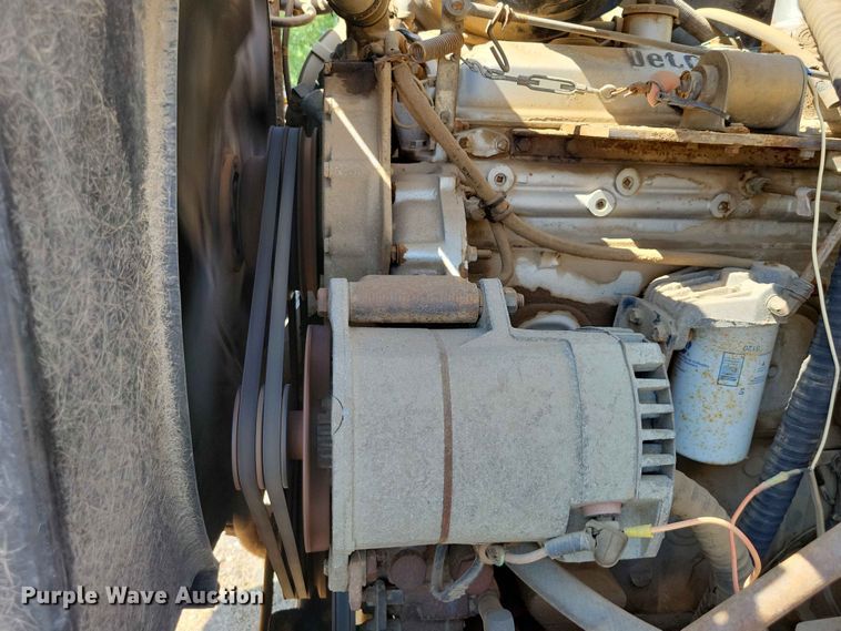 image for item EE1150 1986 GMC Bombardier truck cab and chassis with tree spade