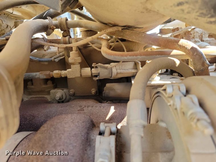 image for item EE1150 1986 GMC Bombardier truck cab and chassis with tree spade