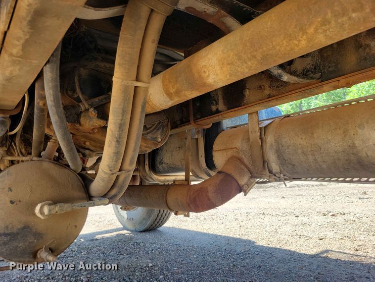 image for item EE1150 1986 GMC Bombardier truck cab and chassis with tree spade