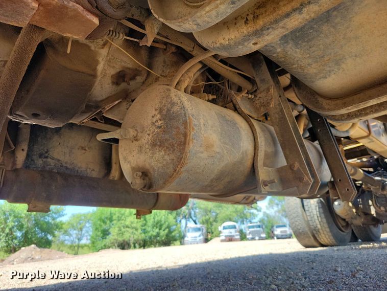 image for item EE1150 1986 GMC Bombardier truck cab and chassis with tree spade