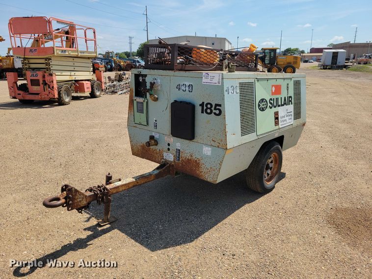 Sullair 185 DPQ JD air compressor