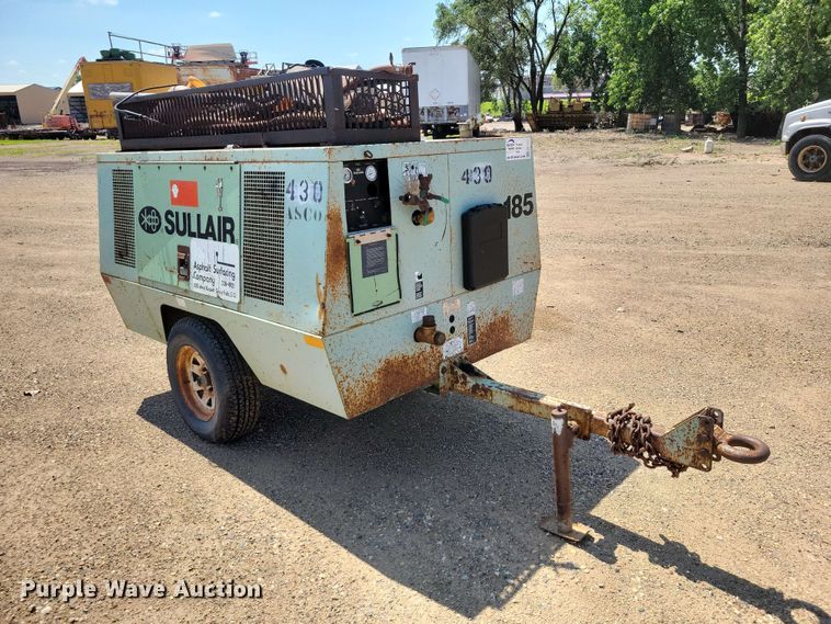 image for item EE1151 Sullair 185 DPQ JD air compressor