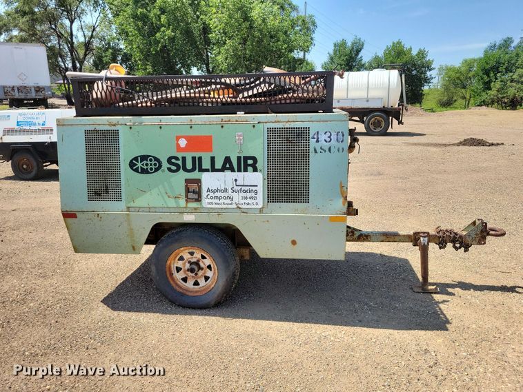 image for item EE1151 Sullair 185 DPQ JD air compressor