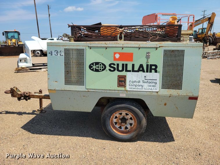 image for item EE1151 Sullair 185 DPQ JD air compressor