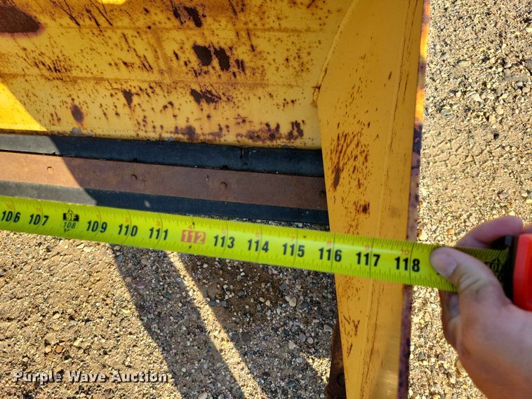 image for item EE1161 SnoDozer skid steer box blade