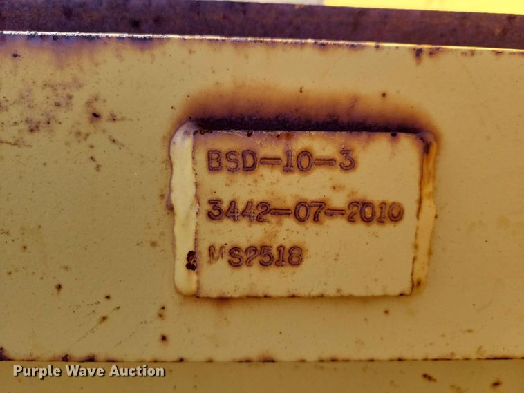 image for item EE1161 SnoDozer skid steer box blade